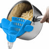 Adjustable Clip-On Pot Strainer for Pots, Pans & Bowls