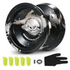 LESHARE Yoyo Ball - Aluminum Trick Yo-Yo with Bearing, Strings, and Gloves, Competitive Classic Toy Gift
