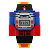Kids LED Digital Robot Transforming Watch - Cartoon Sports Wristwatch for Children Birthday Gift