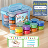 12/24/36 Colors Super Light Clay Set - Air-Dry Polymer Modeling Clay with Carving Tool, DIY Crafts Toy for Children, Gift Idea