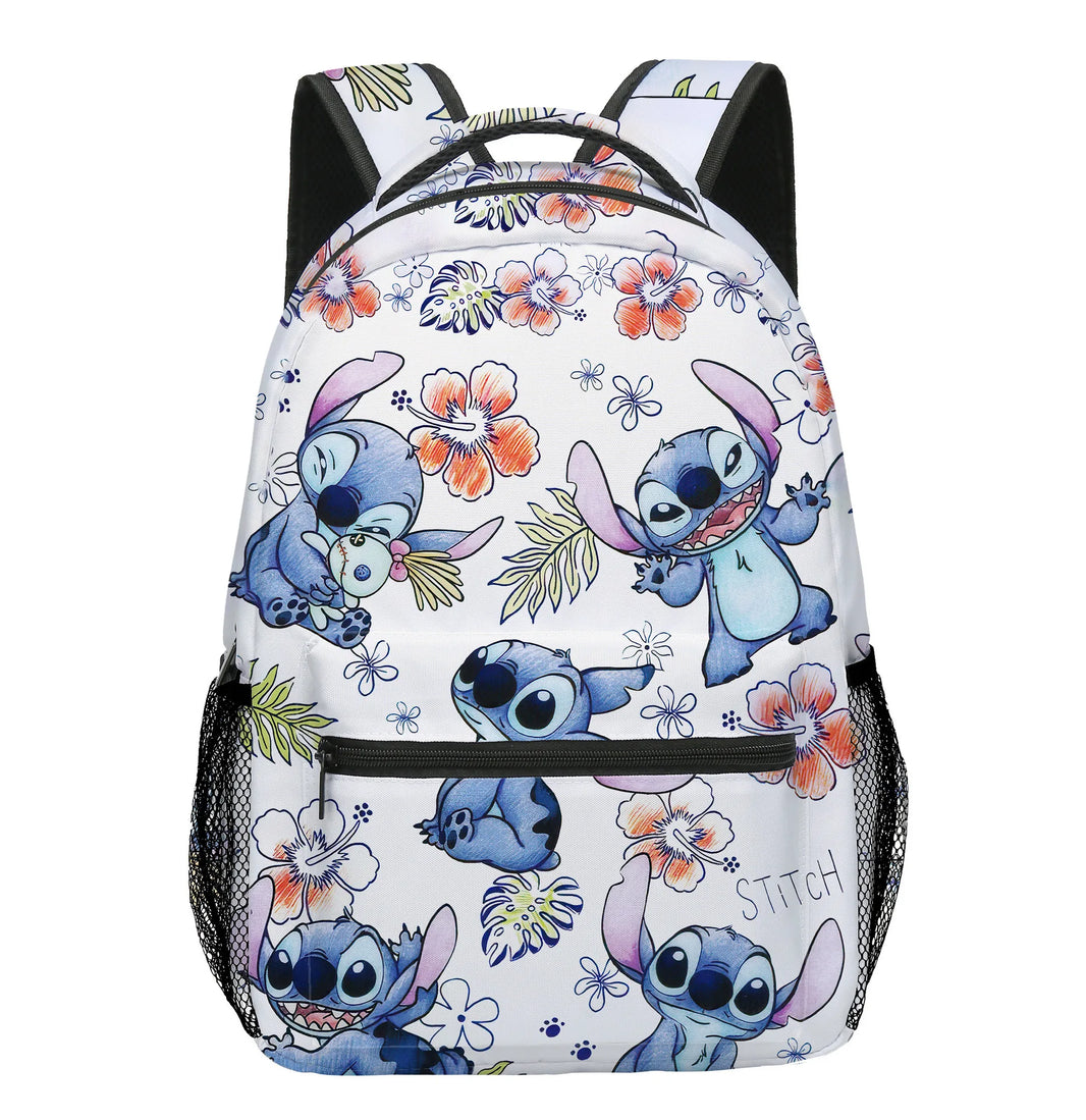 Stitch Cartoon Primary School Bag – Kawaii Backpack for Boys & Girls, Anime School Bag Mochila - Kidzy Market