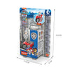 Paw Patrol Vehicle Playset – Chase, Skye, Marshall Pull Back Cars with Ryder Figure Building Blocks Toy
