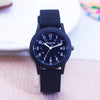 Fashion Boys and Girls Multifunction Date 24-Hour Waterproof Watch with Soft Silicone Strap High-Quality Student Gift