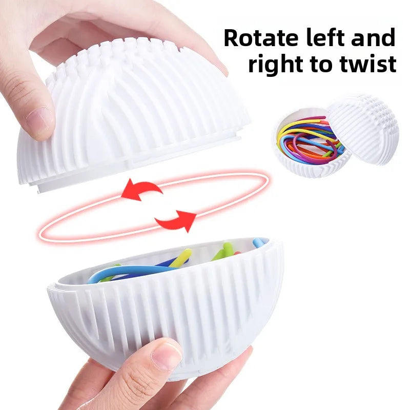 Sensory Activity Ball for Kids – Montessori Busy Ball for Motor Skills, Stress Relief, and Relaxing Play, Colored Silicone Travel Toy Gift for Boys