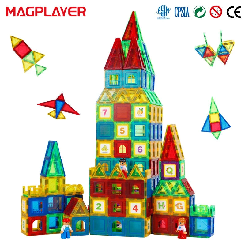 Magplayer Magnetic Building Blocks Construction Set
