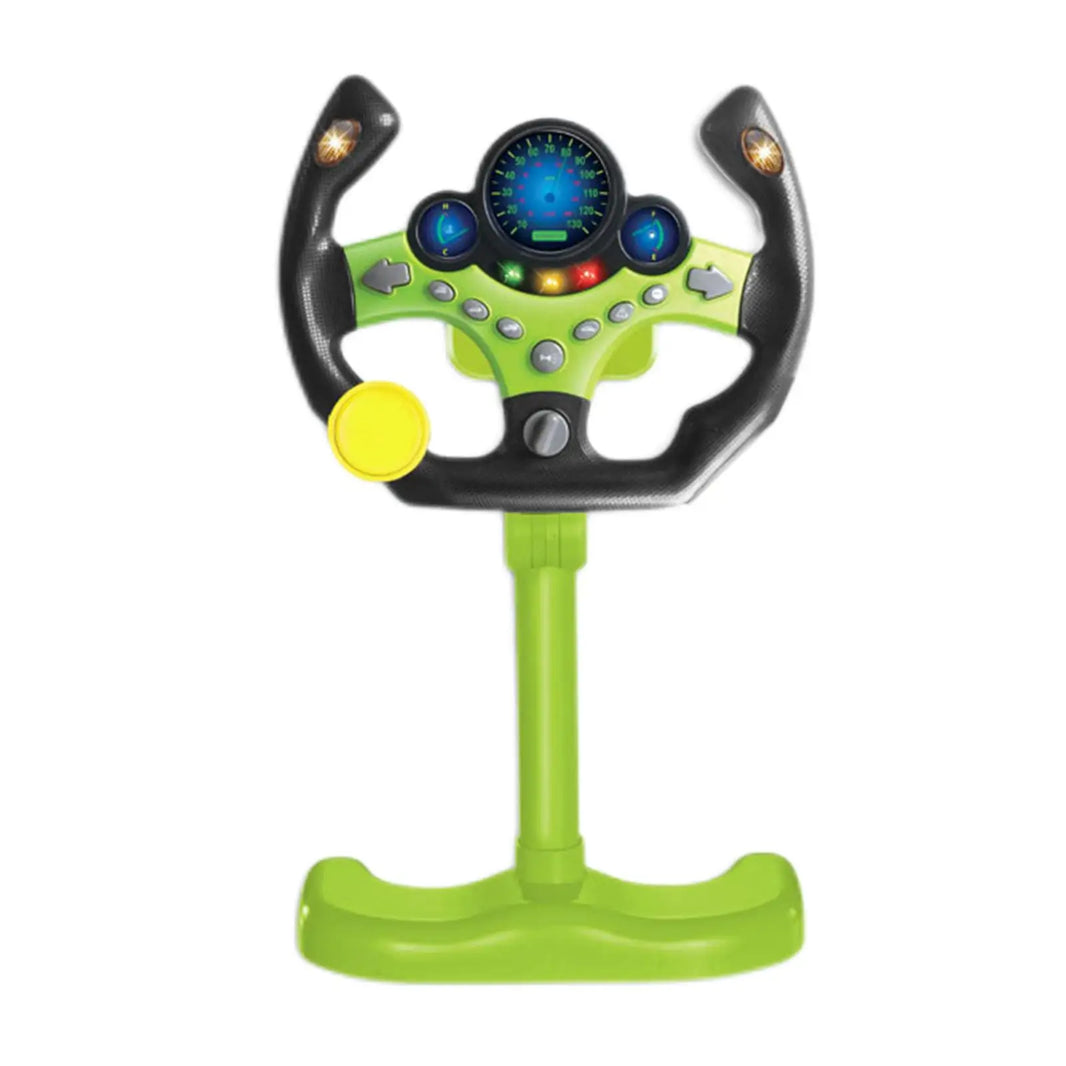 Simulated Kids Steering Wheel Toy with Light and Sound Gift