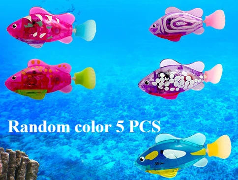 Electronic Light-Up Swimming Water Fish Toy – Interactive Pet for Kids