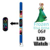 Disney Princess Frozen Elsa Kids Digital Watch Cartoon LED Touch Waterproof Electronic Birthday Gift Toy