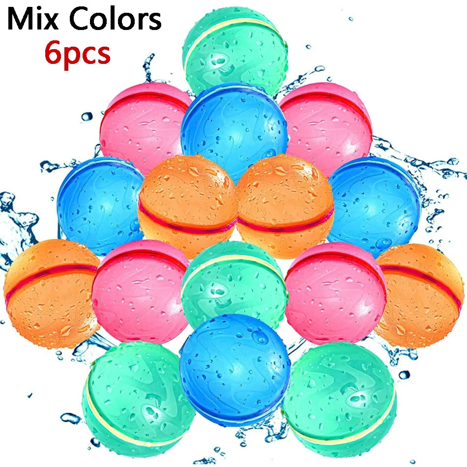 Reusable Self-Sealing Water Balloons with Quick Fill and Magnetic Closure Large 6.5cm – view 13