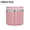 Stainless Steel Insulated Food Jar 630ml (21.3 oz) / 1000ml (33.8 oz) Thermos Lunch Box