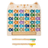 Kids Wooden Fishing Game – Alphabet & Numeric Cognitive Toys, Early Education Interactive Gift