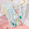 2Pcs/Set Cute Kids Hairdressing Comb - Anti-static Pointed Tail Comb for Girls - Strawberry Fruit Hair Comb