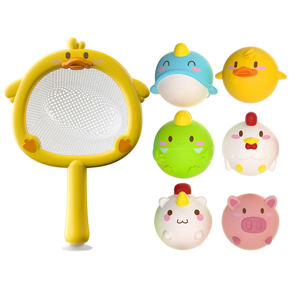 Baby LED Light Up Bath Toy – Soft Rubber Floating Luminous Duck for Kids