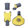 Large Kids Toy Storage Bag with Detachable Play Mat, Building Blocks and Doll Organizer, Quick Storage Bucket