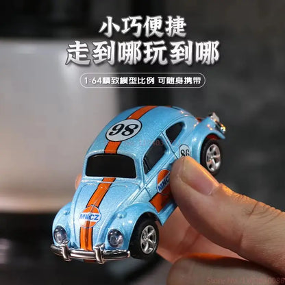 Wireless Mini Beetle Alloy RC Car with Mobile Phone Control