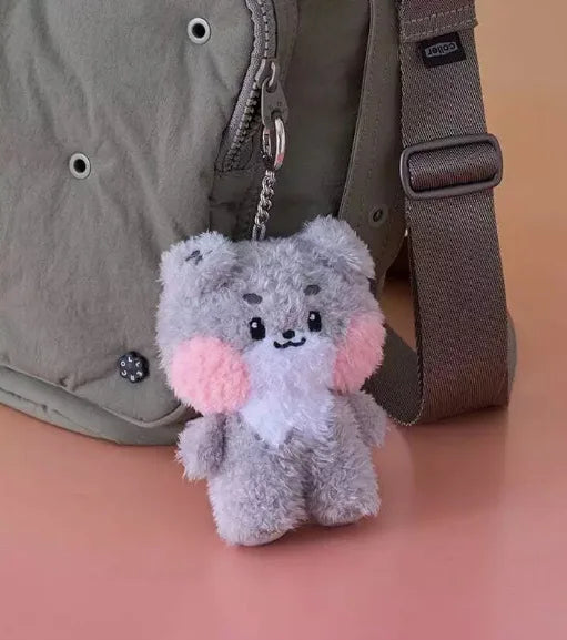 12cm Kpop ZB1 Zeroni Plush Doll Keychain, Cute Cartoon Bag Accessory Gift