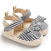 Summer Girl Baby Casual Sandals – Soft Sole Lightweight Walking Shoes with Bow Canvas