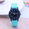 Fashion Boys and Girls Multifunction Date 24-Hour Waterproof Watch with Soft Silicone Strap High-Quality Student Gift