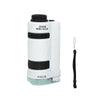 Kids Handheld Microscope Kit - 60-180x Biological Pocket Microscope with LED Light, STEM Education Toy for Outdoor Learning