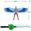 1 Set Children’s Kite Toy – Cartoon Butterfly, Swallow, Eagle Kite with Handle, Kids Flying Outdoor Toy