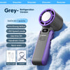 Foldable Portable Handheld Mini Fan, Rechargeable 3600mAh, 100-Speed Adjustable Turbo Pocket Fan with Ice-Cool Cooling