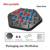 New Geometry Chain Chess Puzzle (Triangle Chess, Desktop Game, Family Interaction Thinking Toy)