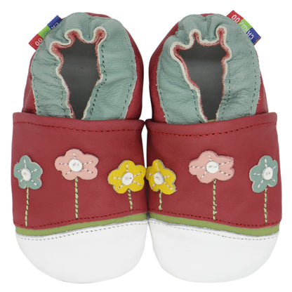 Soft Leather Baby Shoes – First Walkers for Boys & Girls, Skid-Proof Infant Slippers (0-6M to 7-8Y)