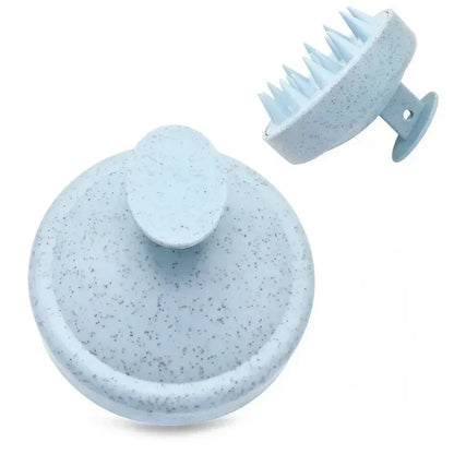 Head Cleansing and Massage Scalp Brush - Wet and Dry Soft Massage Cushioned Airbag for Deep Conditioning - Non-invasive Scalp Massager