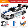 1:24 High-Speed RC Drift Car Mustang with 4WD and Replaceable Tires