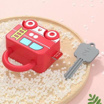 Baby Learning Lock with Key Car Toy – Montessori Educational Number Matching and Sensory Toy for Kids