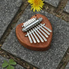 8-Key Mini Kalimba Thumb Piano Exquisite Finger Piano Portable Marimba Musical Pendant Gift