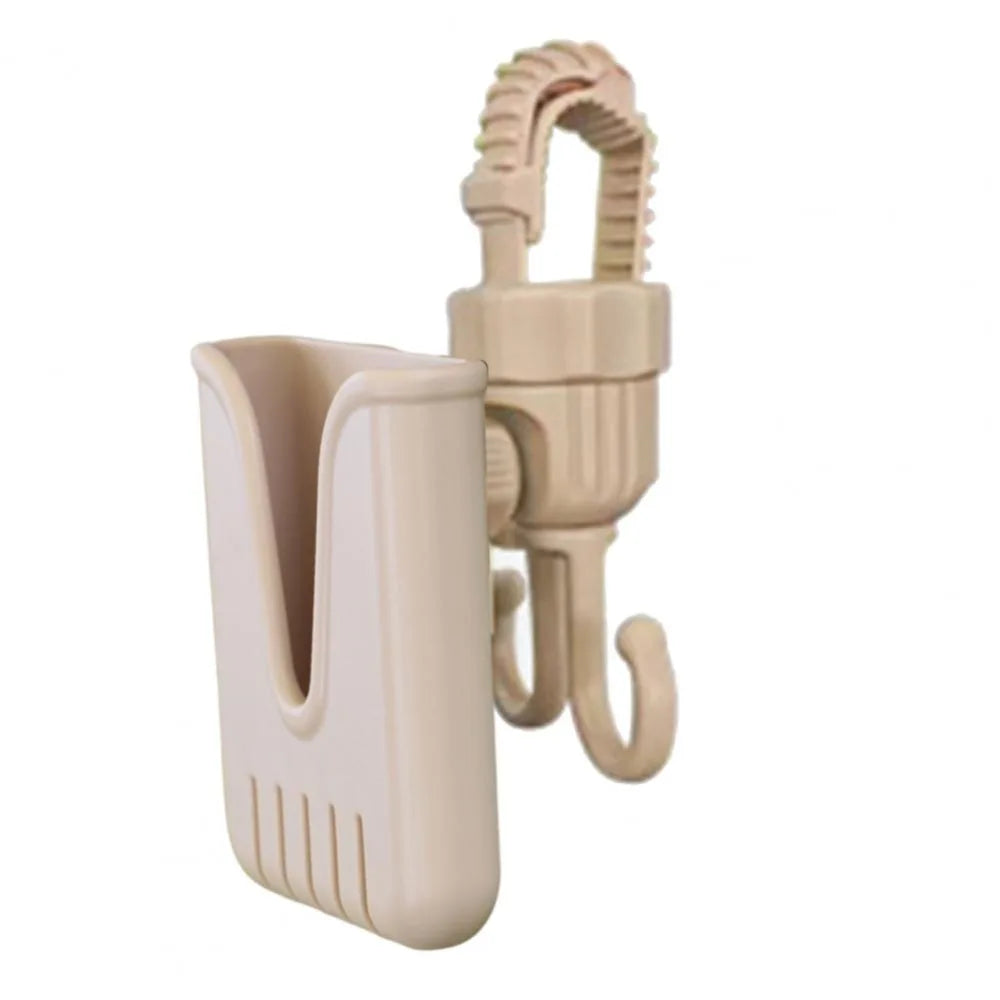2-in-1 Baby Stroller Hooks Stable Creative Bicycle Hanging Double Rotatable Multifunctional Stroller Phone Holder