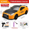 1:24 High-Speed RC Drift Car Mustang with 4WD and Replaceable Tires