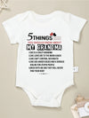 “Nana Never Says No” Rompers Onesie – Baby Boy & Girl Jumpsuit – 0-24M Toddler One-Piece Cute Bodysuit – Trendy Infant Clothes