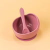 2-Pack Silicone Suction Baby Bowls for Infant & Toddler Feeding and Self-Feeding