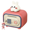 Password Lock Automatic Roll-Up Savings Bank Voice Reminder Fingerprint Protected Children's Cartoon Storage Money Box