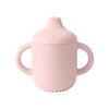1PCS Baby Feeding Silicone Cup for Infants & Toddlers, Portable Learning Drinking Cup with Hand Shank, BPA-Free Baby Water Cup