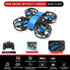 Dowellin D12 Mini RC Drone – Remote Control Quadcopter with HD Dual Camera and Fixed Height