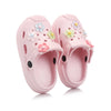 Summer Children’s Hole Slippers – Girls’ Fashion Flower Sandals, Soft Bottom Kids’ Beach Shoes, Toddler Home Slippers