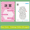 Children’s Concentration Maze Training Book – Student Thinking and Attention Development Puzzle, Intelligence Growth Toy
