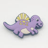 Cute Animal Shoe Charms – PVC Cartoon Dino & Panda Shoe Decoration, 1-Pack (2.5–3 cm / 1.0–1.2 in) for Kids, Sandals & Backpacks
