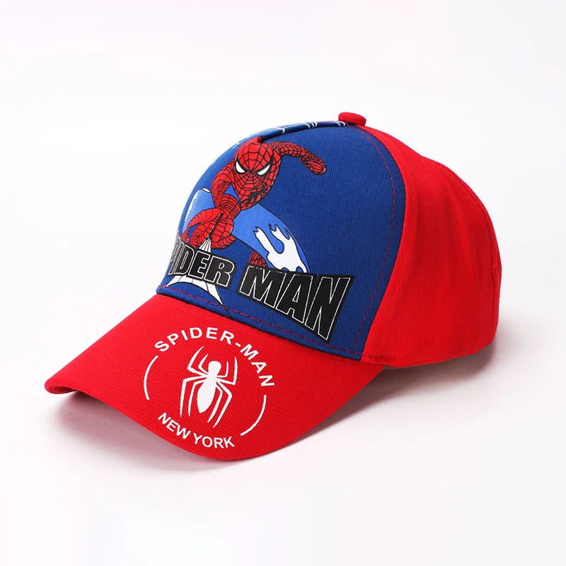 Disney Spider-Man Kids Baseball Cap — Cute Adjustable Sun Hat & Visor for Boys & Girls, Unisex (Ages 3–8 | 50–54 cm / 19.7–21.3 in)