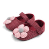 0-18M Baby Girls Cotton Shoes Retro Spring Autumn Toddlers Prewalkers Soft Bottom First Walkers