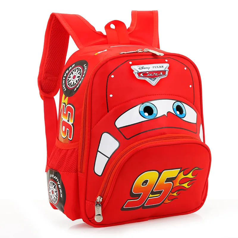 Disney Car Children's Backpack – Safety Kindergarten Bag for Boys, Primary School Backpack for 3-6 Years Old - Kidzy Market