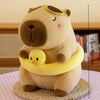 Capybara Plush Toy Set Mommy and 4 Babies