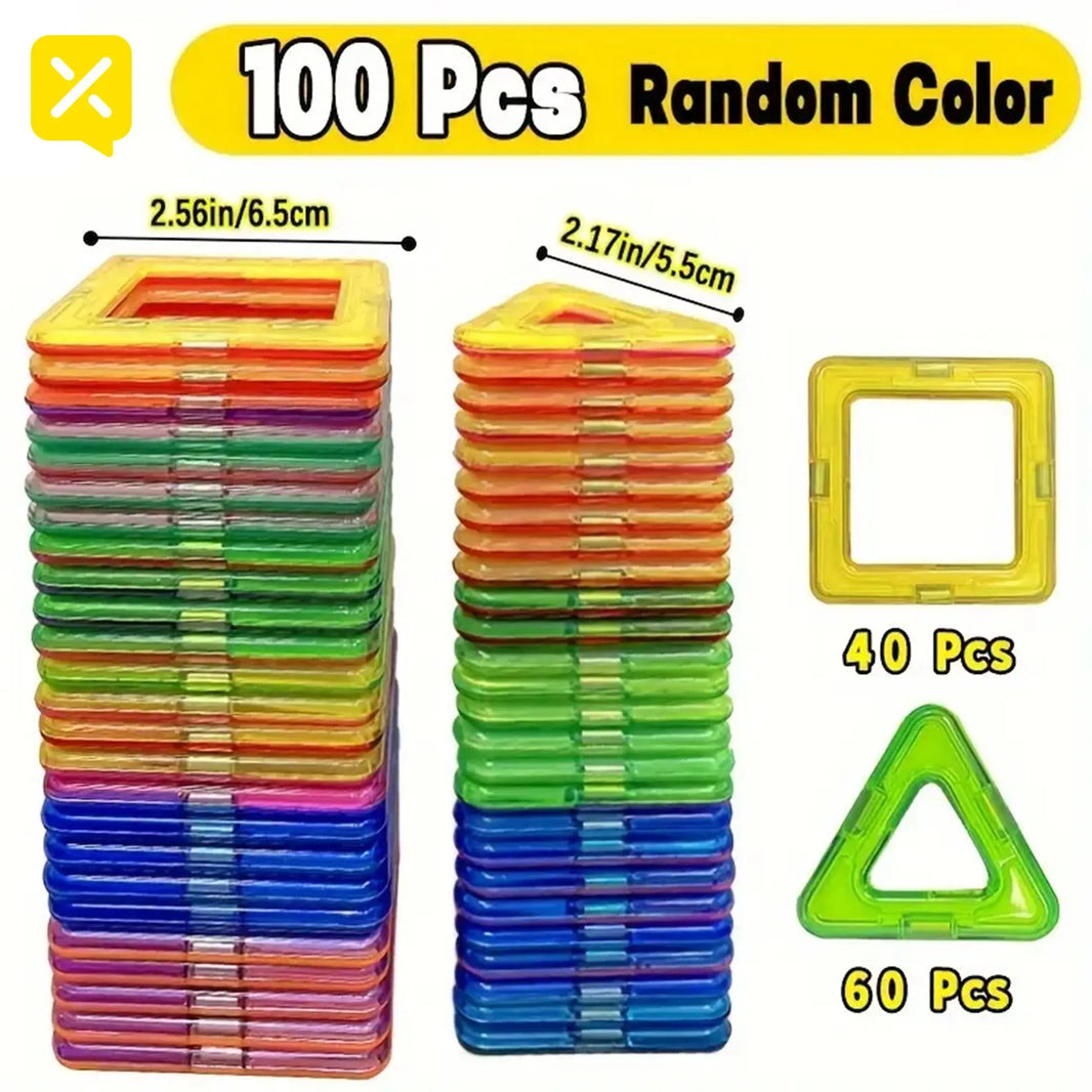 DIY Magnetic Building Blocks Mini and Big Size Construction Set