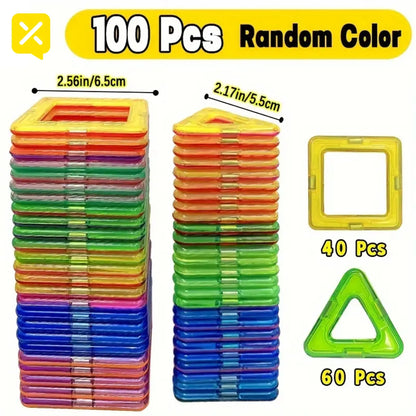 DIY Magnetic Building Blocks Mini and Big Size Construction Set