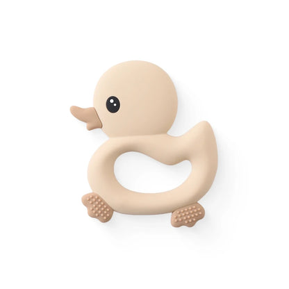 Baby Silicone Teether - Teething Toy for Infants 0-12 Months | Cartoon Rattle & Gum Relief Baby Accessories