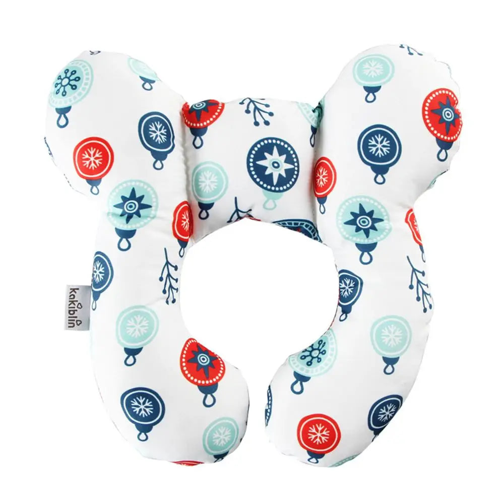 Protective U-Shape Car Seat Headrest – Soft Neck Support Pillow for Children Travel Safety