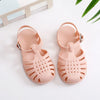 Children’s Gladiator Beach Shoes – Summer Baby Girl Sandals, Soft Non-Slip Breathable Candy Jelly Shoes for Boys, Flip-Flops